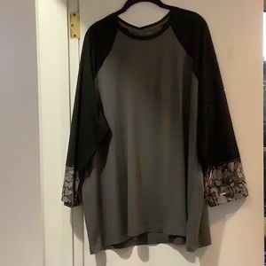 Columbia Omni-Wick grey advanced evaporation long sleeve tee size 3X.  See pi…